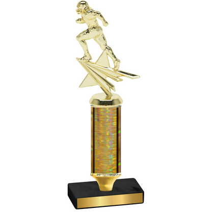 Value Gold Glacier Football Trophy