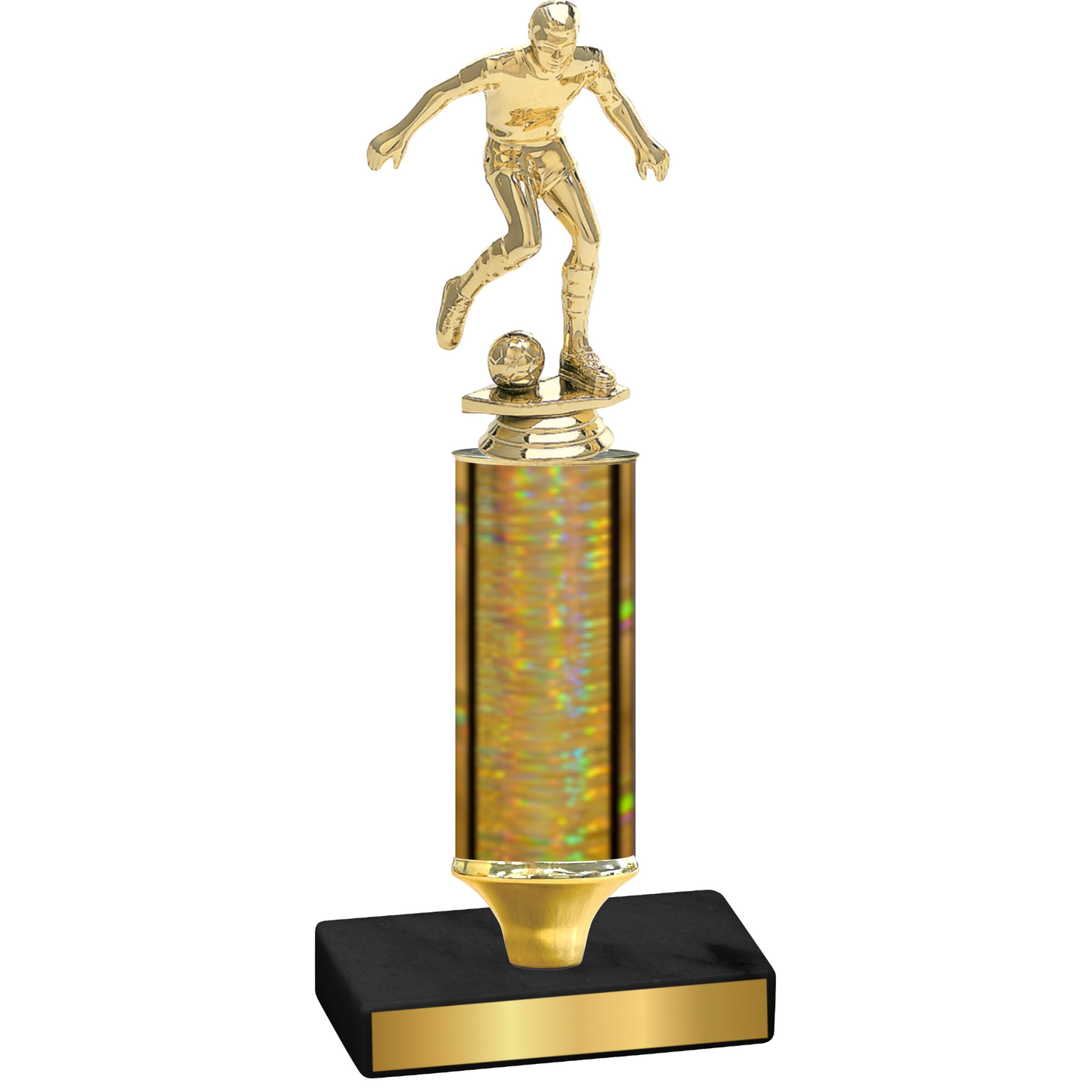 Value Gold Glacier Soccer Trophy