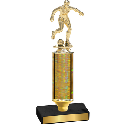 Value Gold Glacier Soccer Trophy