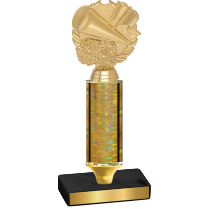 Value Gold Glacier Cheerleading Trophy