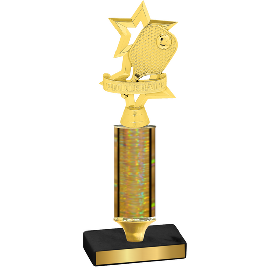 Value Gold Glacier Pickleball Trophy