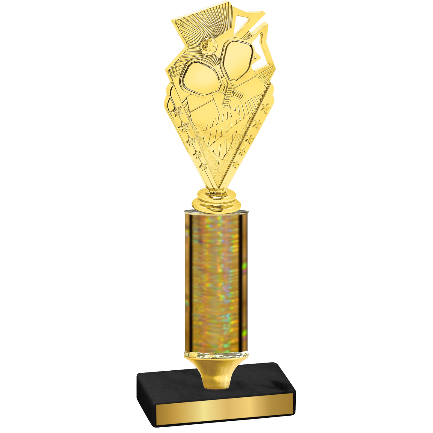 Value Gold Glacier Pickleball Trophy