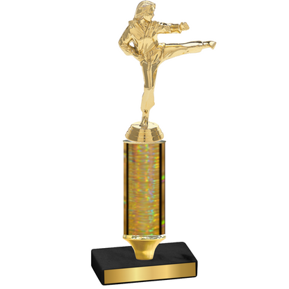 Value Gold Glacier Karate Trophy