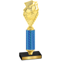 Value Blue Carbon Fiber Pickleball Trophy