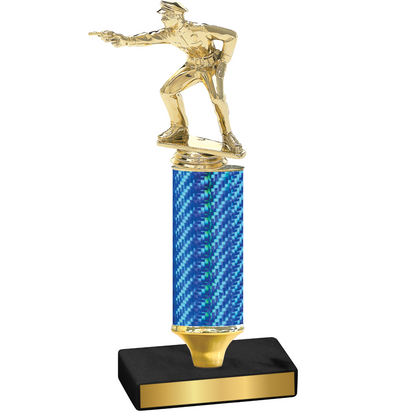 Value Blue Carbon Fiber Shooter Trophy