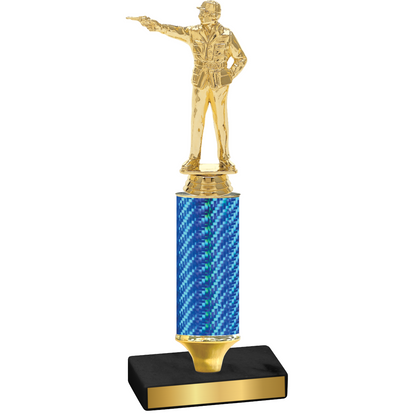 Value Blue Carbon Fiber Shooter Trophy