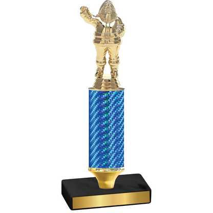 Value Blue Carbon Fiber Holiday Trophy