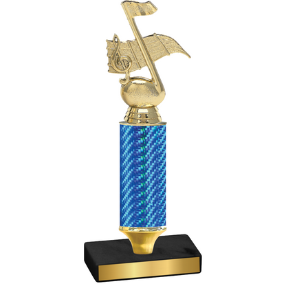 Value Blue Carbon Fiber Music Trophy