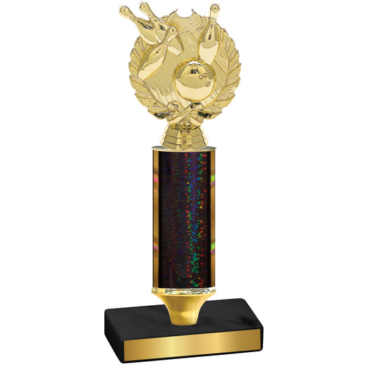 Value Black Glacier Bowling Trophy