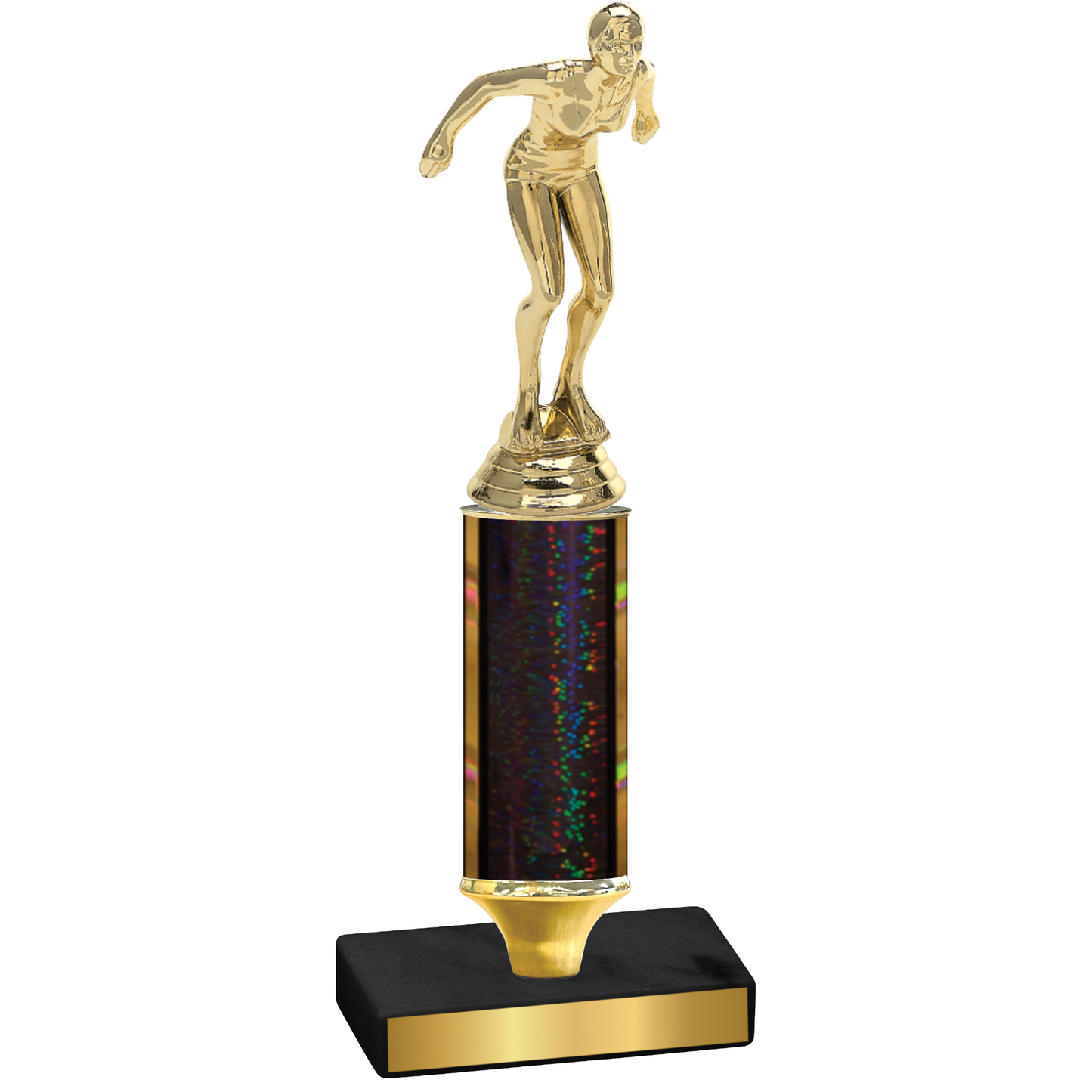 Value Black Glacier Tennis Trophy