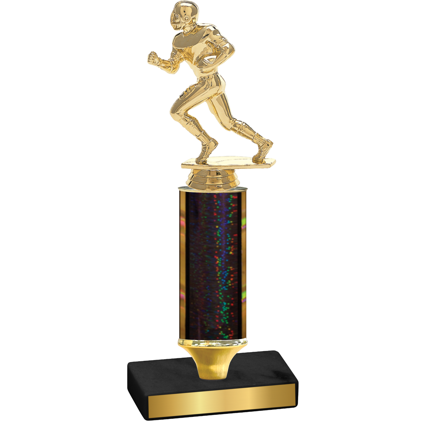 Value Black Glacier Football Trophy