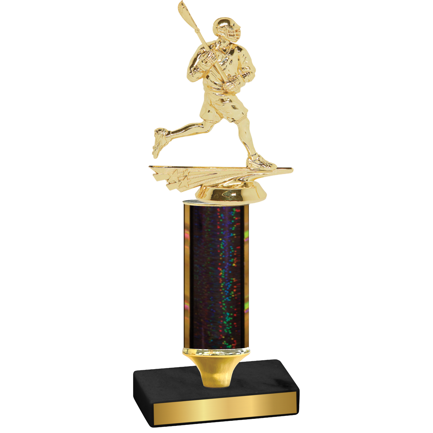 Value Black Glacier Lacrosse Trophy