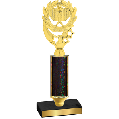 Value Black Glacier Pickleball Trophy