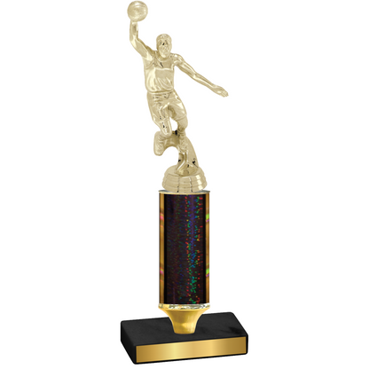 Value Black Glacier Basketball Trophy