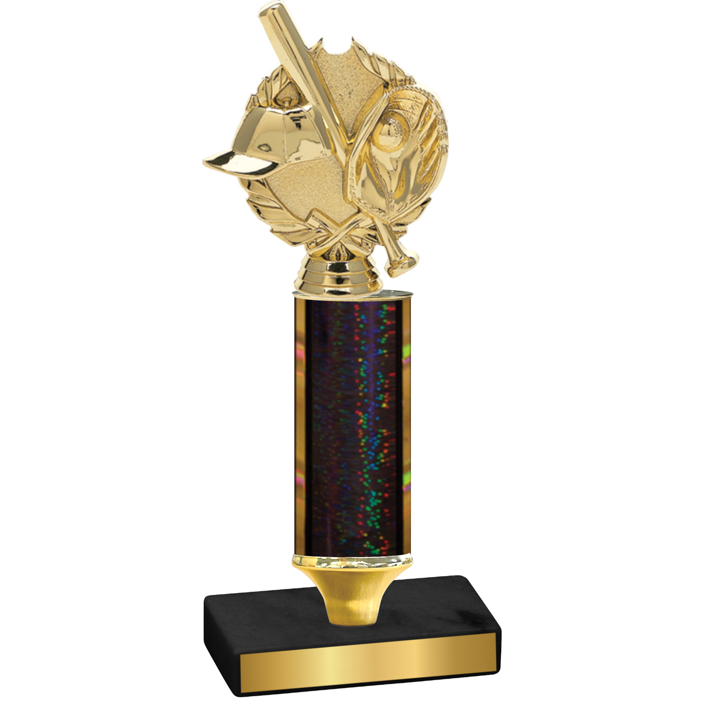 Value Black Glacier Baseball Trophy