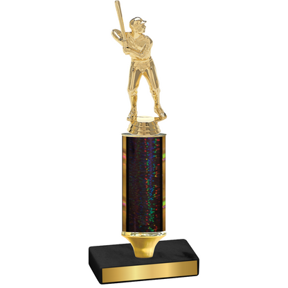 Value Black Glacier Baseball Trophy