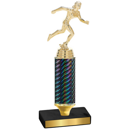 Value Black Carbon Fiber Running Trophy