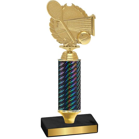 Value Black Carbon Fiber Tennis Trophy