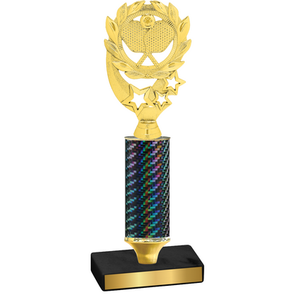 Value Black Carbon Fiber Pickleball Trophy