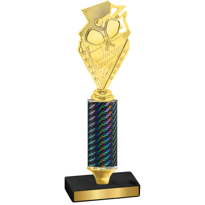 Value Black Carbon Fiber Pickleball Trophy