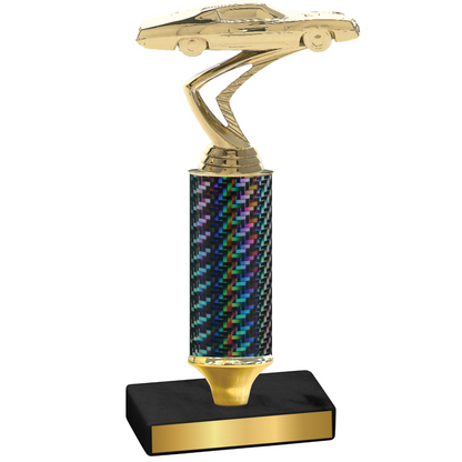 Value Black Carbon Fiber Cars Trophy