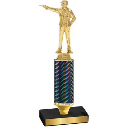 Value Black Carbon Fiber Shooter Trophy