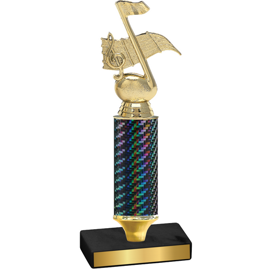 Value Black Carbon Fiber Music Trophy