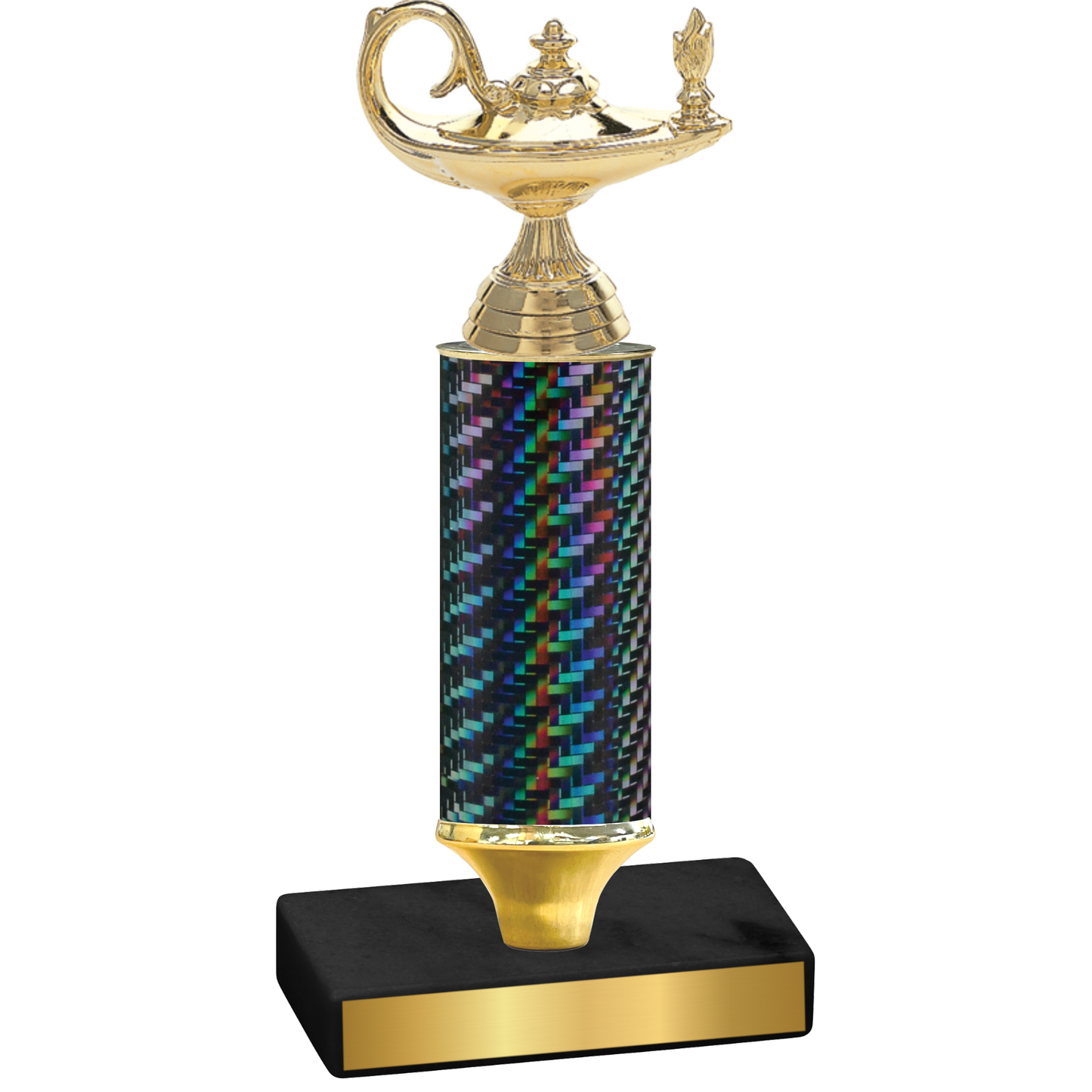 Value Black Carbon Fiber Academics Trophy