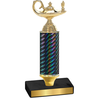 Value Black Carbon Fiber Academics Trophy