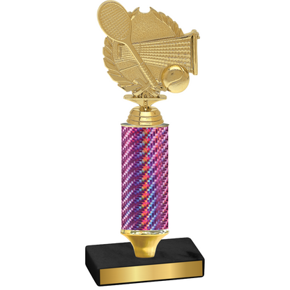 Value Pink Carbon Fiber Tennis Trophy