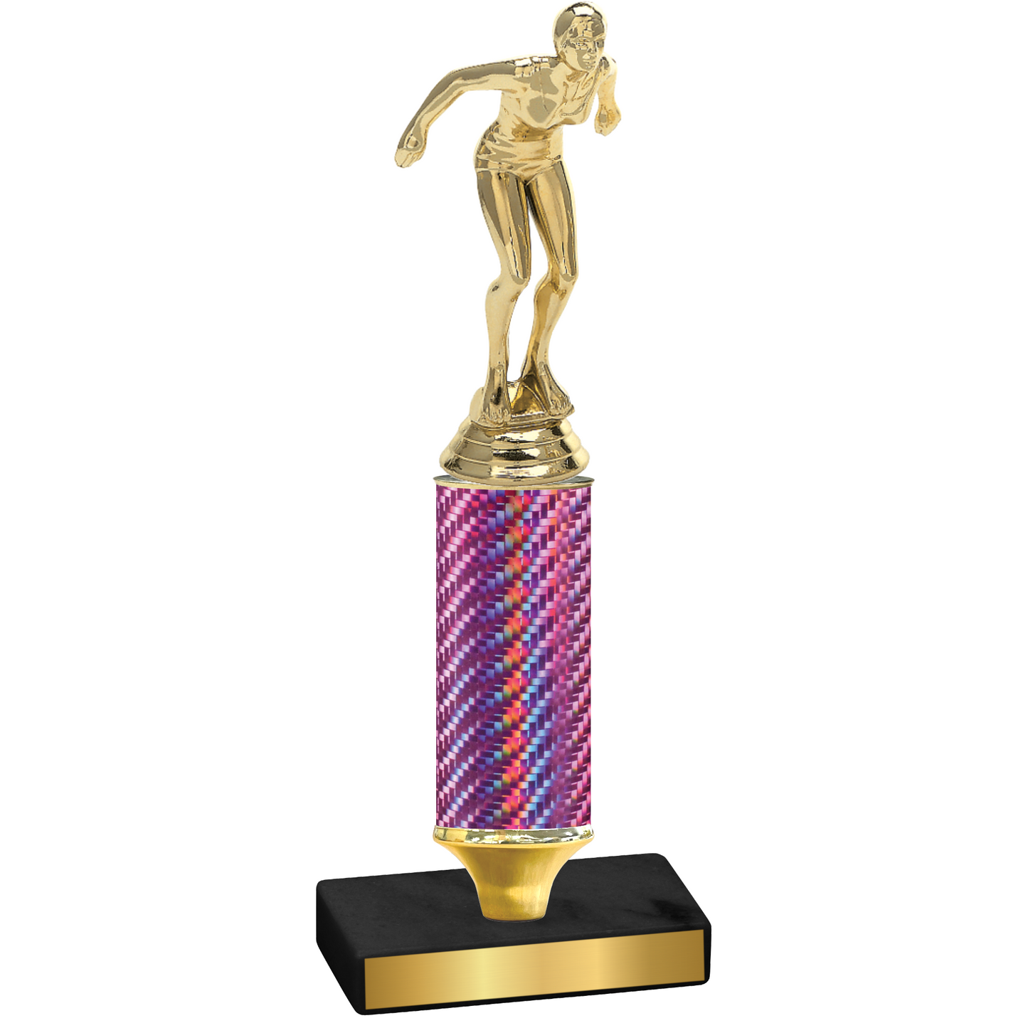 Value Pink Carbon Fiber Tennis Trophy