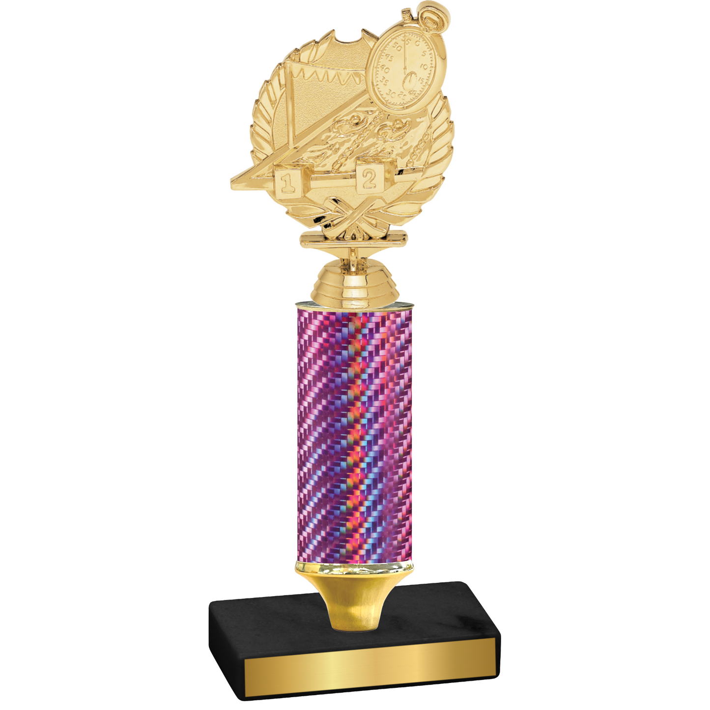 Value Pink Carbon Fiber Swimming Trophy