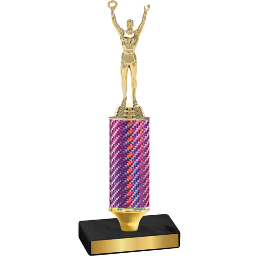 Value Pink Carbon Fiber Victory Trophy