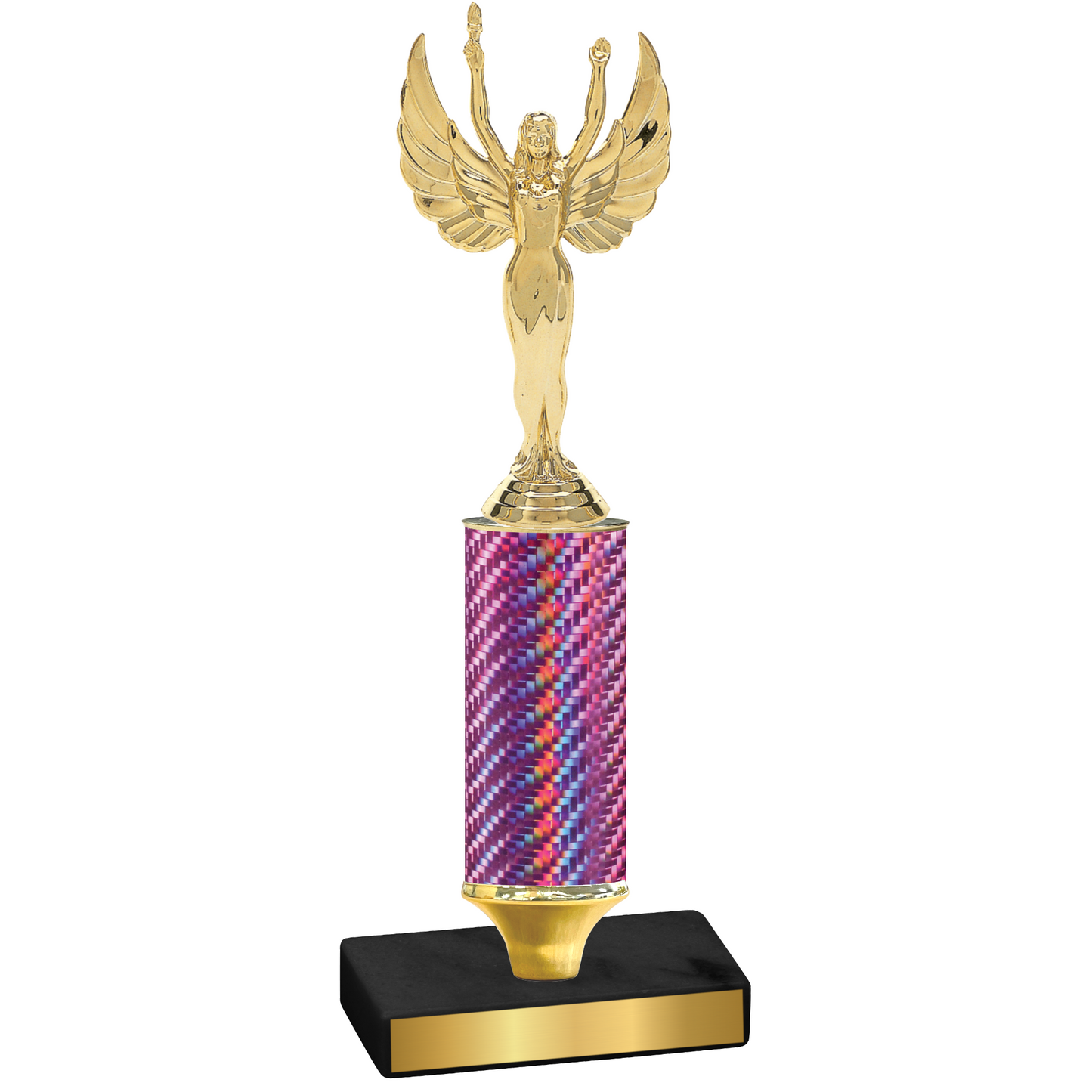 Value Pink Carbon Fiber Victory Trophy