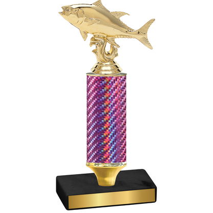 Value Pink Carbon Fiber Fishing Trophy