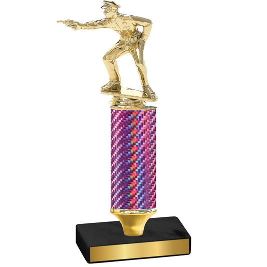 Value Pink Carbon Fiber Shooter Trophy