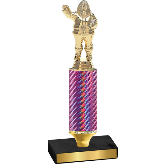 Value Pink Carbon Fiber Holiday Trophy