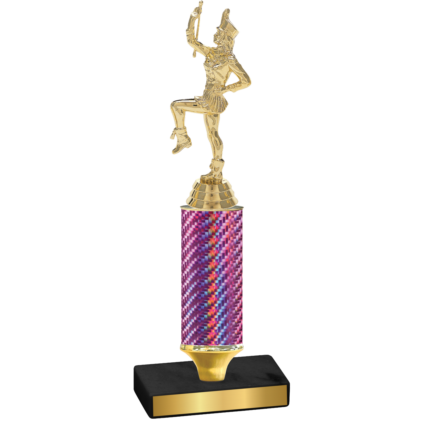 Value Pink Carbon Fiber Majorette Trophy