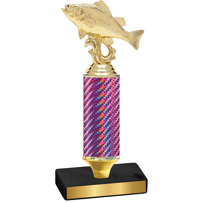 Value Pink Carbon Fiber Fishing Trophy