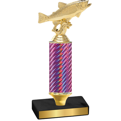 Value Pink Carbon Fiber Fishing Trophy