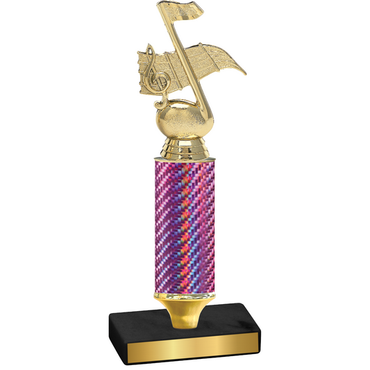 Value Pink Carbon Fiber Music Trophy