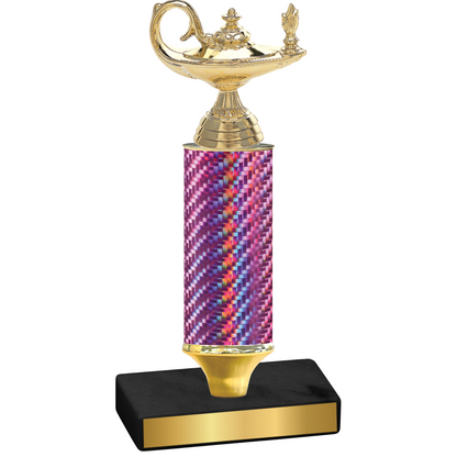 Value Pink Carbon Fiber Academics Trophy