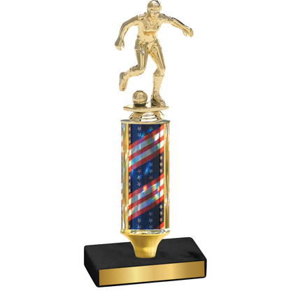 Value Flag USA Soccer Trophy