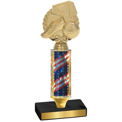 Value Flag USA Soccer Trophy