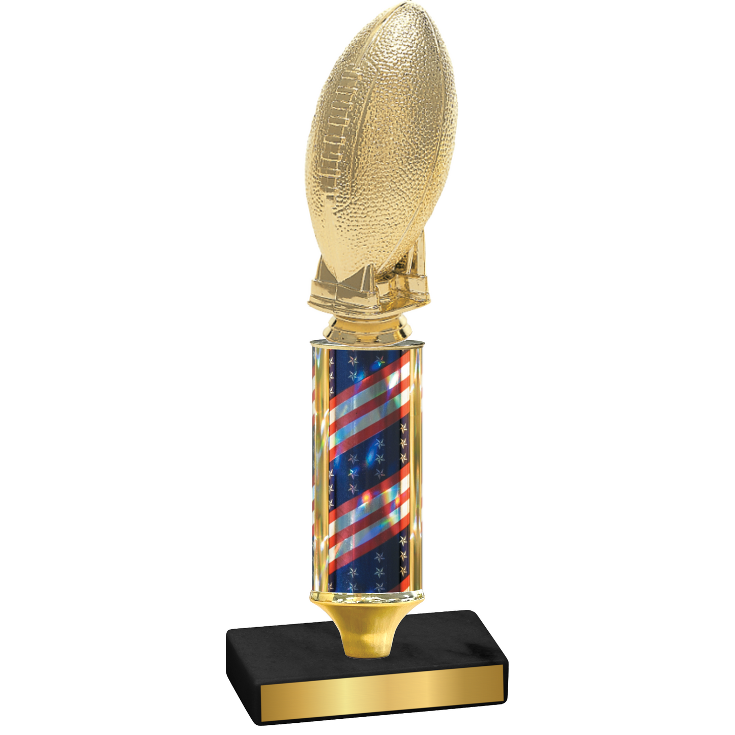 Value Flag USA Football Trophy