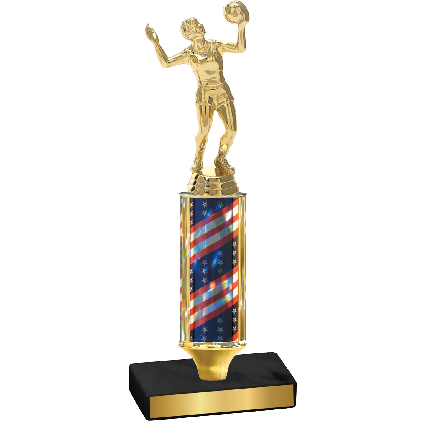 Value Flag USA Volleyball Trophy