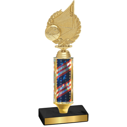 Value Flag USA Volleyball Trophy