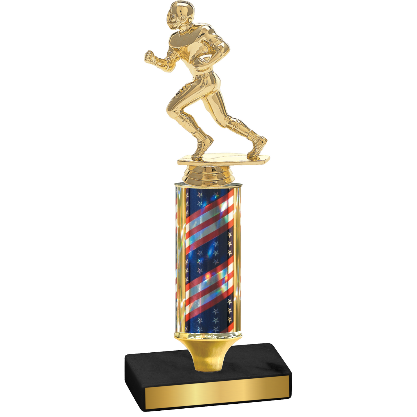 Value Flag USA Football Trophy