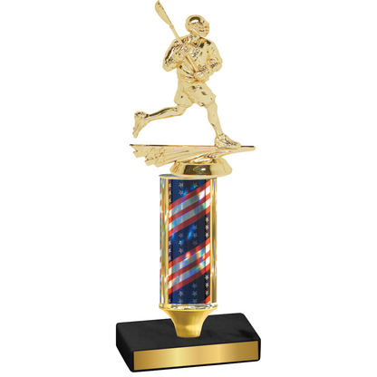 Value Flag USA Lacrosse Trophy