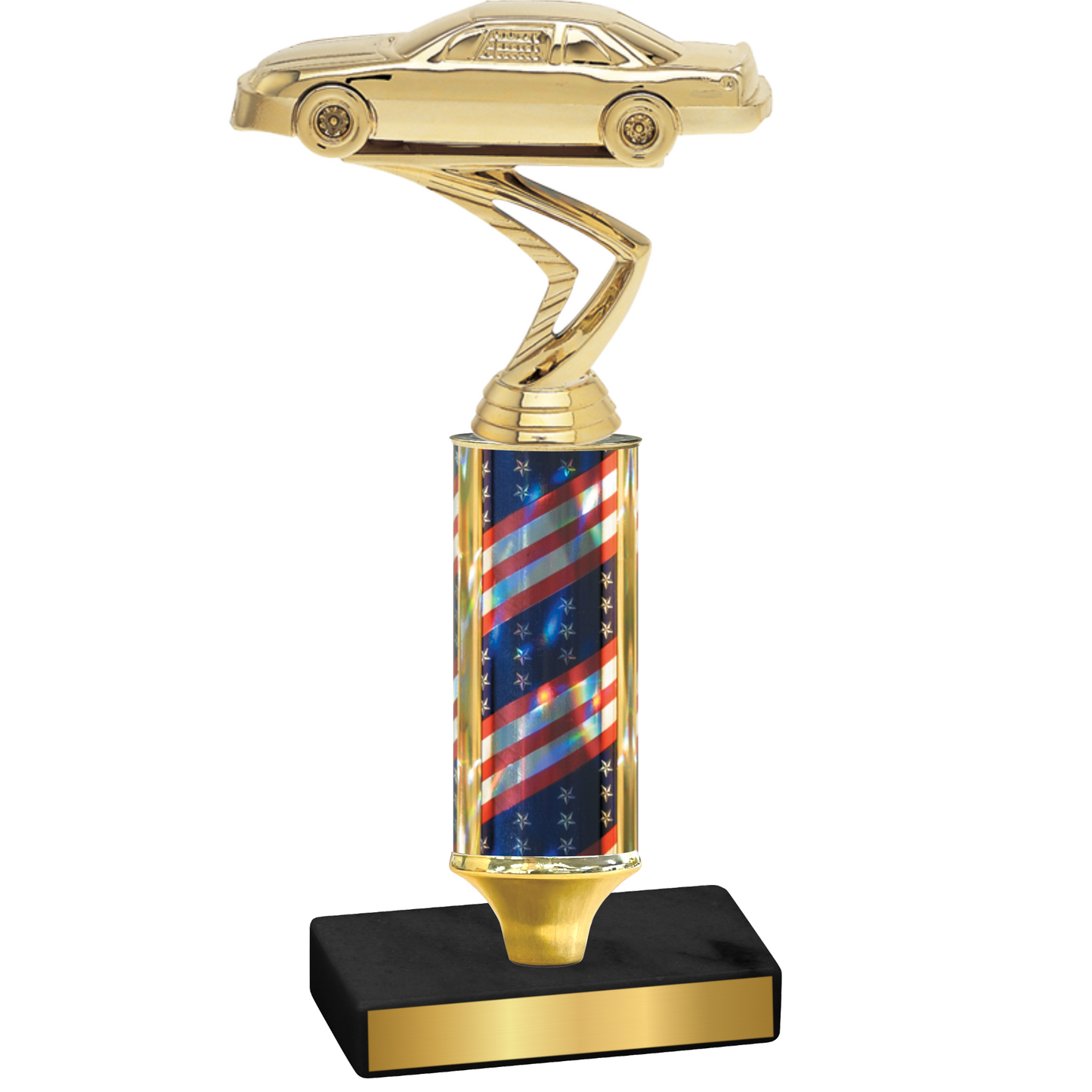 Value Flag USA Cars Trophy